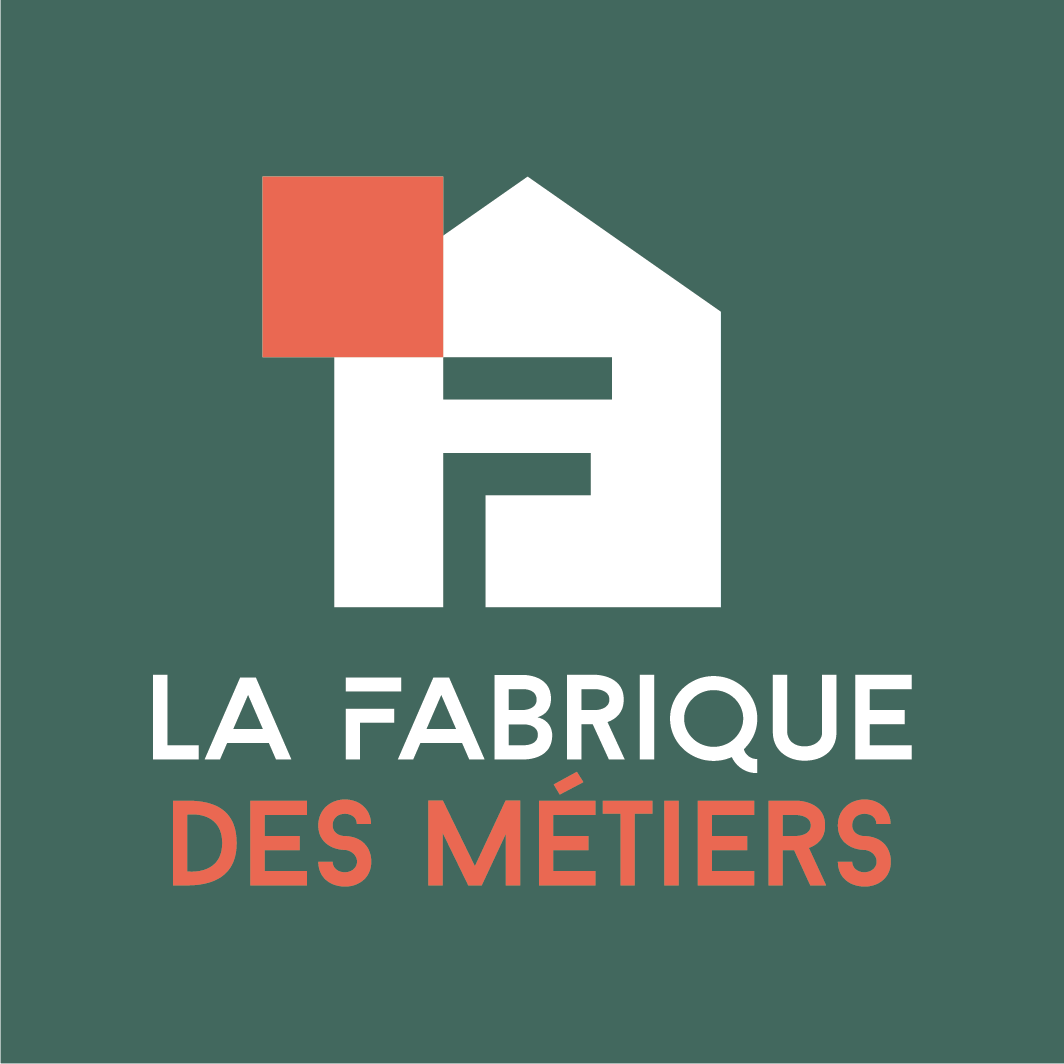 LOGO-La Fabrique des Métiers-Fond Vert